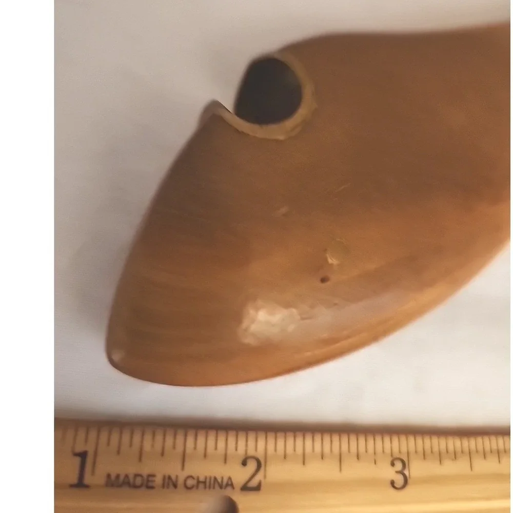 Vintage Hand Carved Wooden Fish Bottle Opener Mid Century Modern Barware 7 Inch